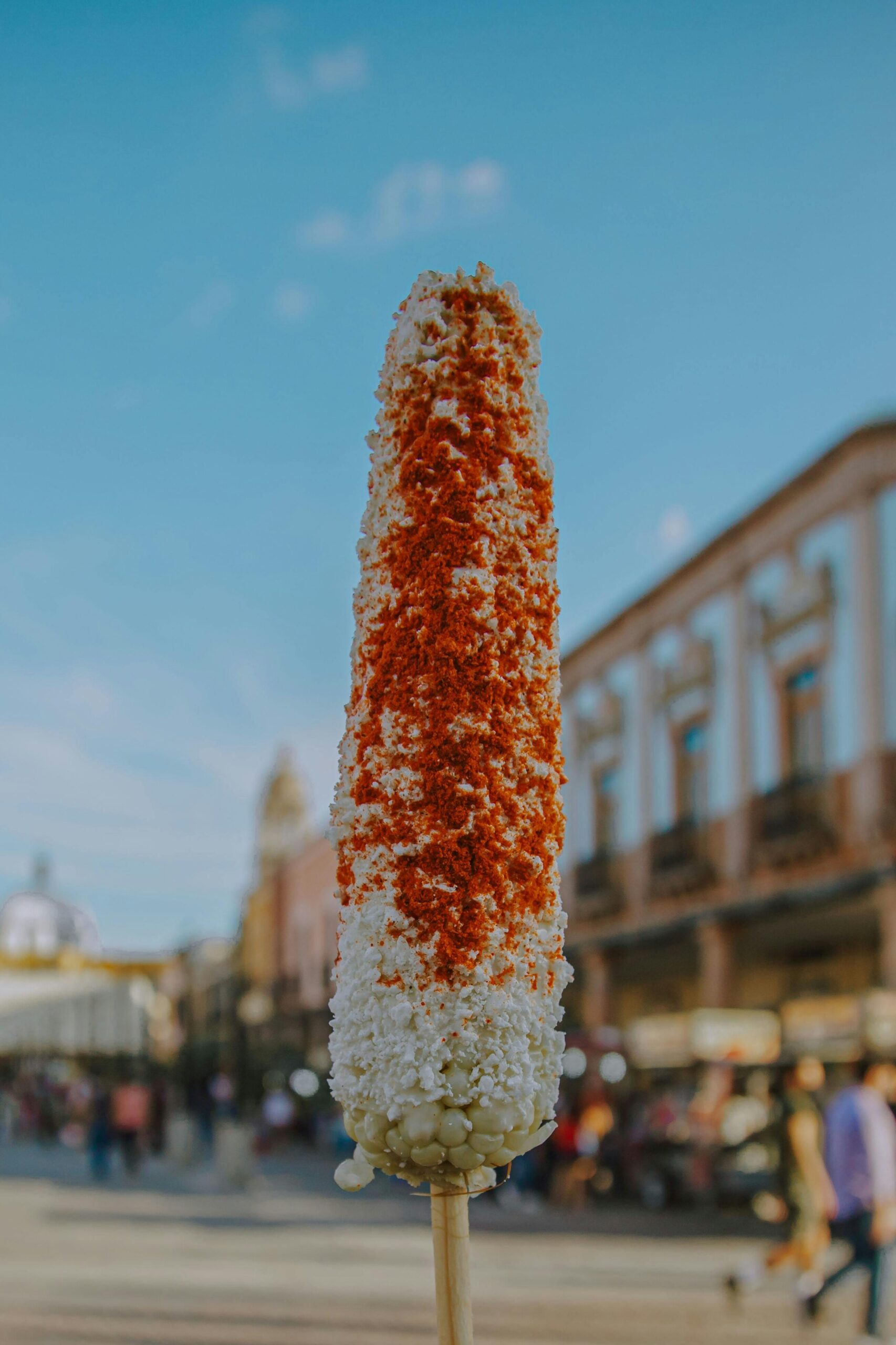 plats typiques mexicain, elote