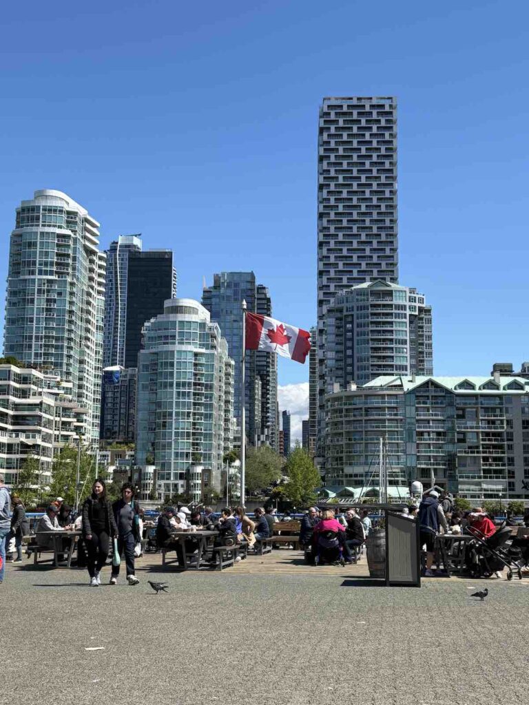 Vue depuis Granville Island
