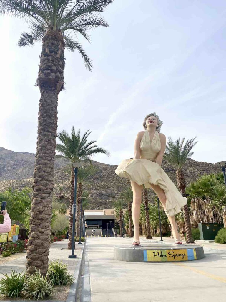statue de Marilyn Monroe