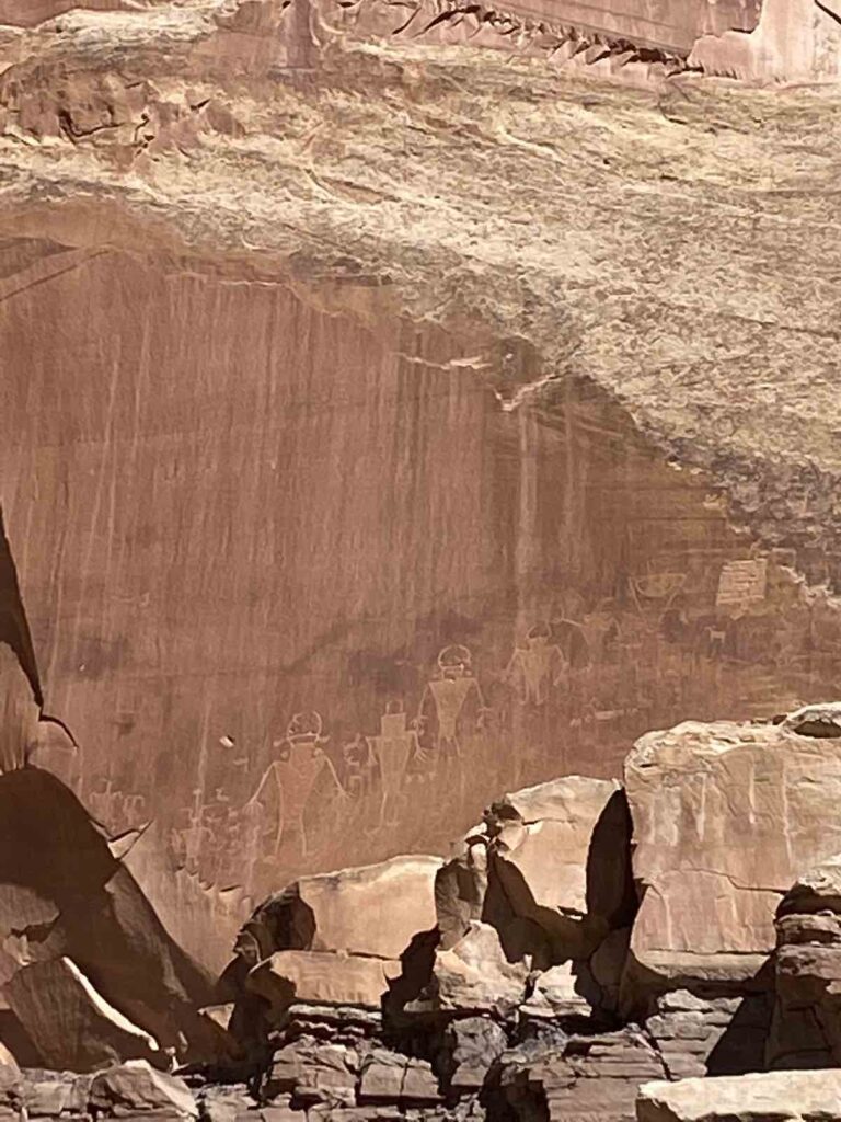 Petroglyph à Capitol Reef