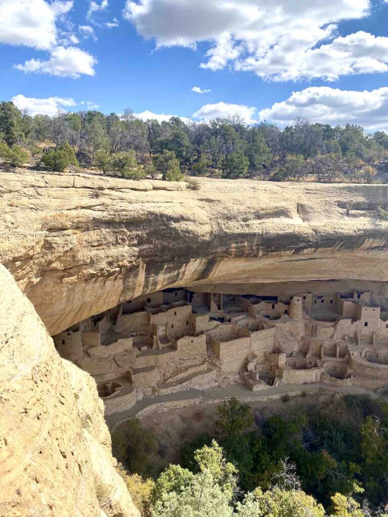 Cliff Palace view point 