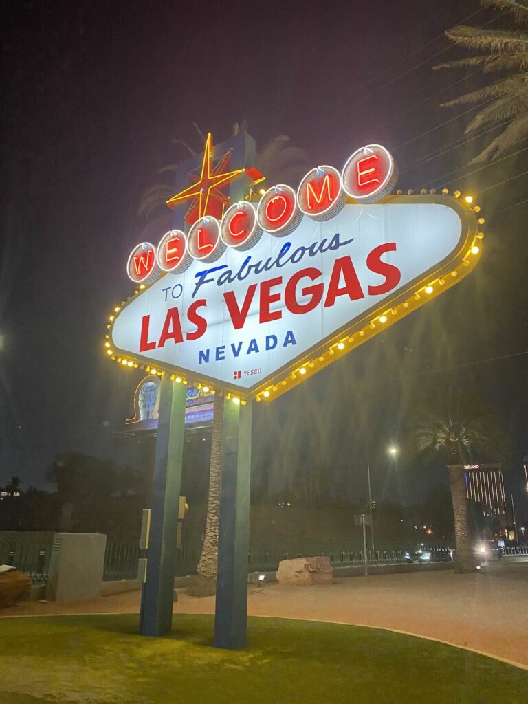 Panneau Las Vegas