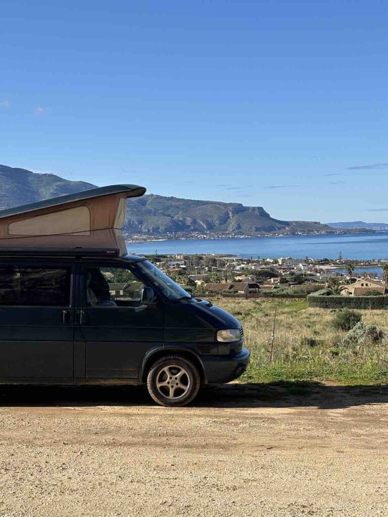 Un de nos spots sauvage en Sicile