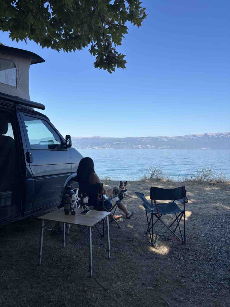 Spot au bord du lac Ohrid