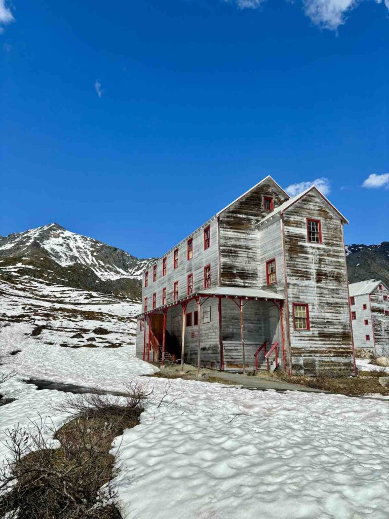 Ancienne mine à Hatcher Pass
