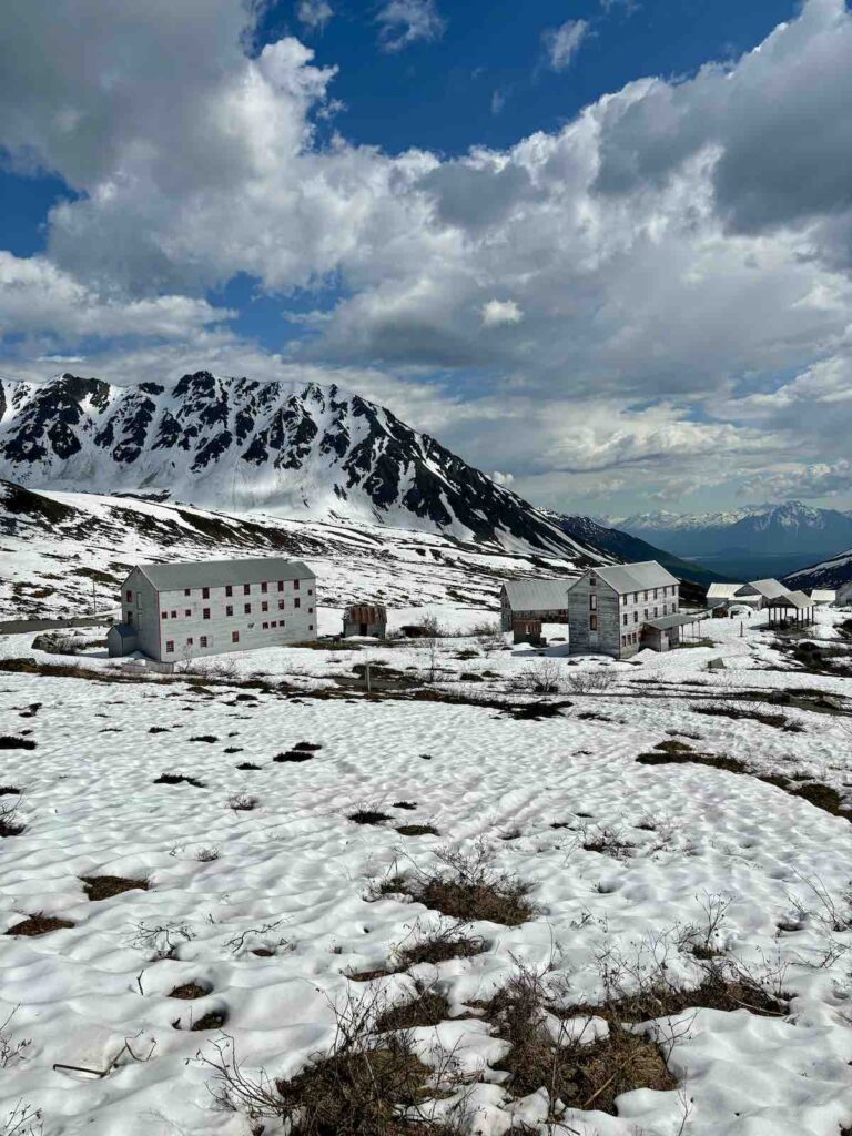 Ancienne mine à Hatcher Pass