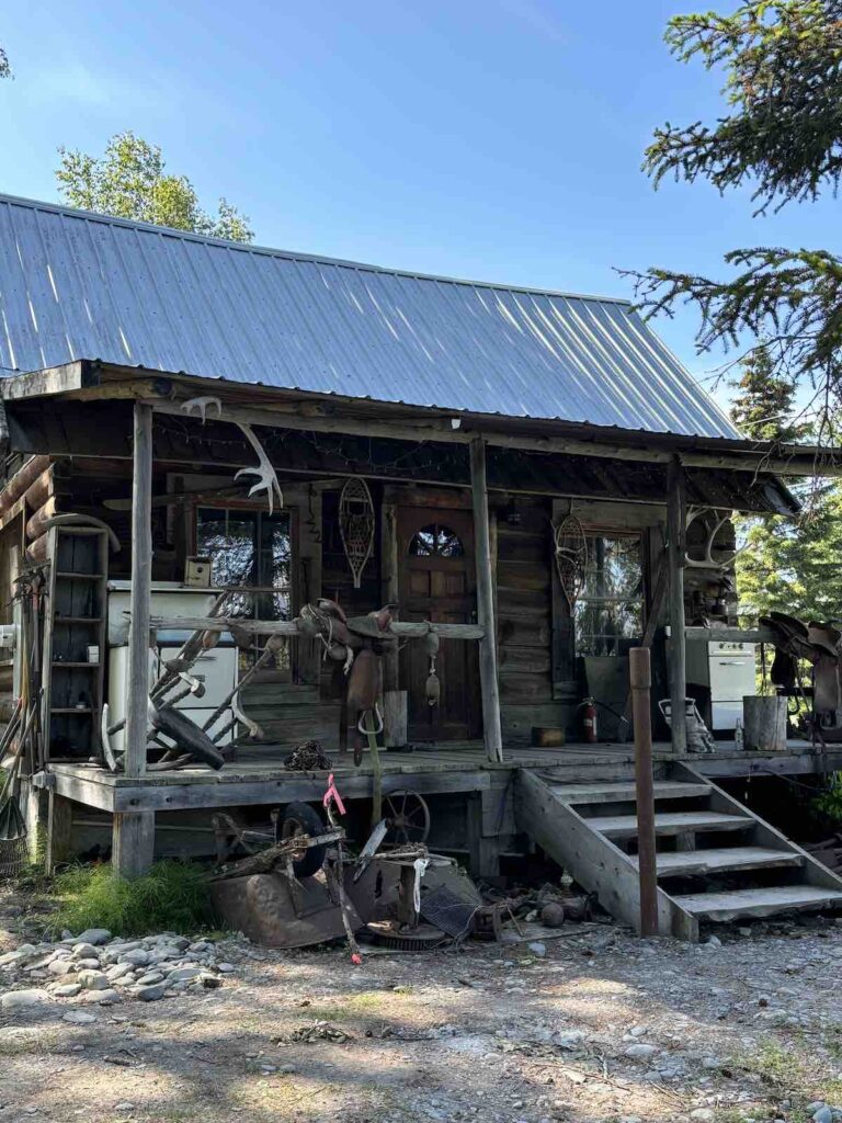 Une cabine de trappeur à Hope