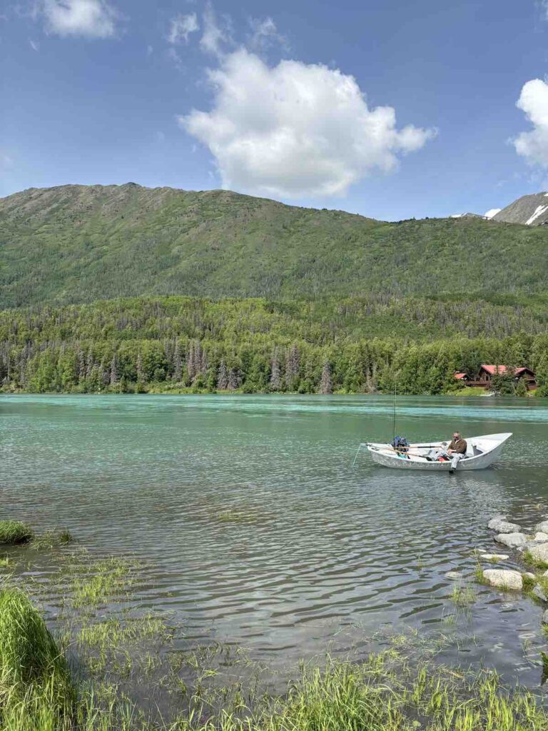 Journée ensoleillé à Cooper Landing